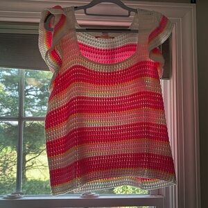 NWT Lilly Pultizer size Large Beautiful Crochet Top